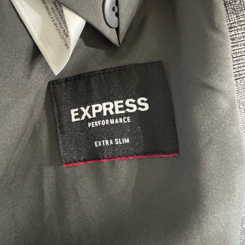 Express Heather Gray Blazer - Picture 6 of 10